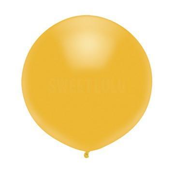 17" Gold Round Balloon available at Shopsweetluluss