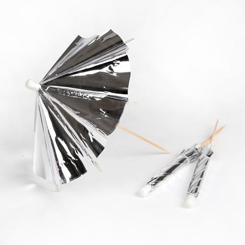 Silver Cocktail Umbrellas available at Shopsweetluluss