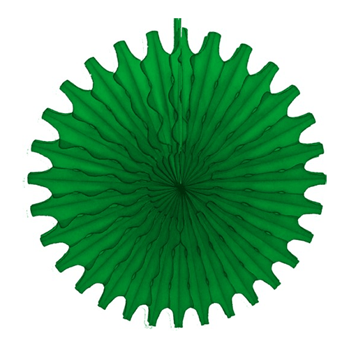 Grass Green 18" Honeycomb Fan - Shopsweetluluss