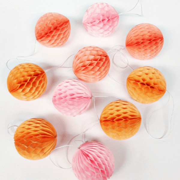 3" Itty Bitty Honeycomb Balls - 23 Color Options