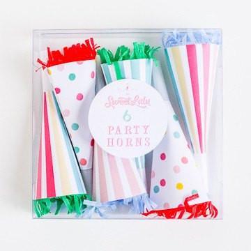 'It's a Party' Party Horns - Shopsweetluluss