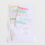 'It's a Party' Cake Topper - Shopsweetluluss