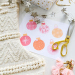 Ornament Gift Tags Printable