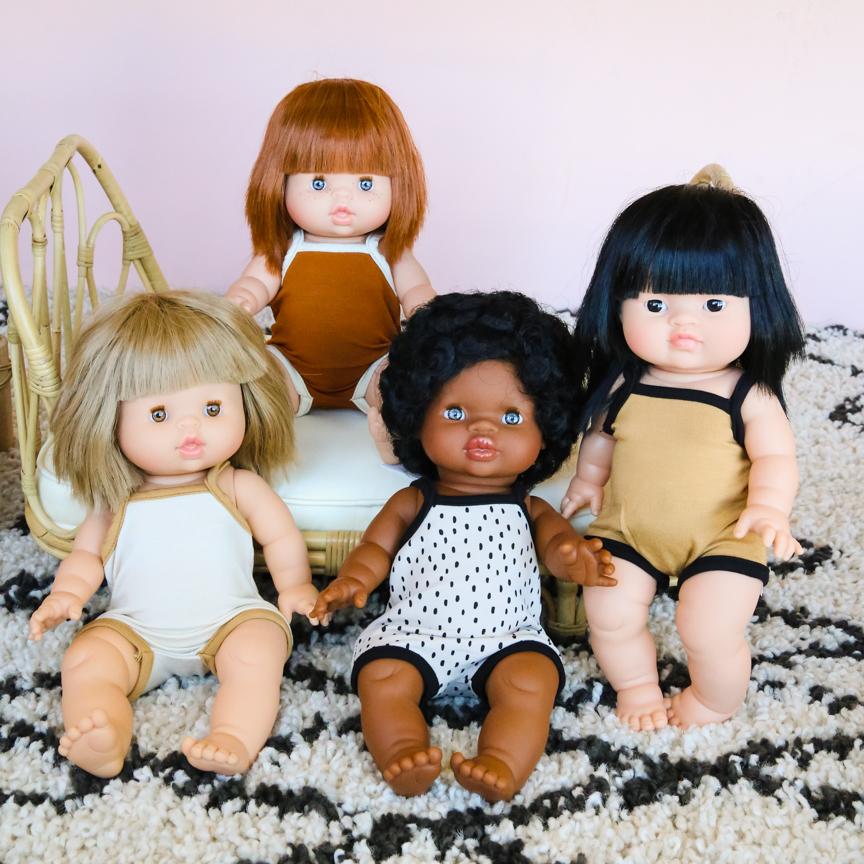 Minikane Trio of Retro Bathing Suits
