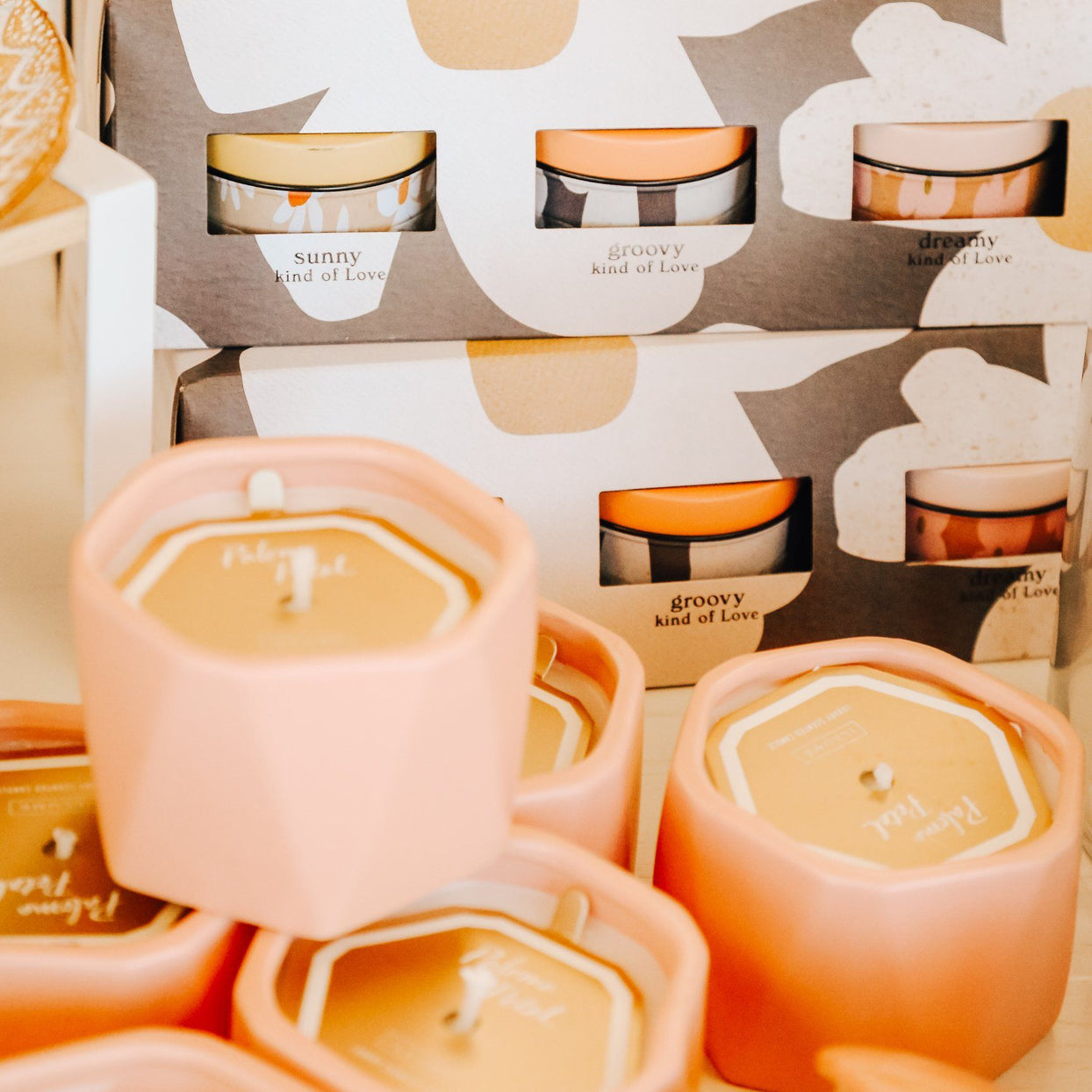 Sunny, Groovy, Dreamy Tin Gift Set