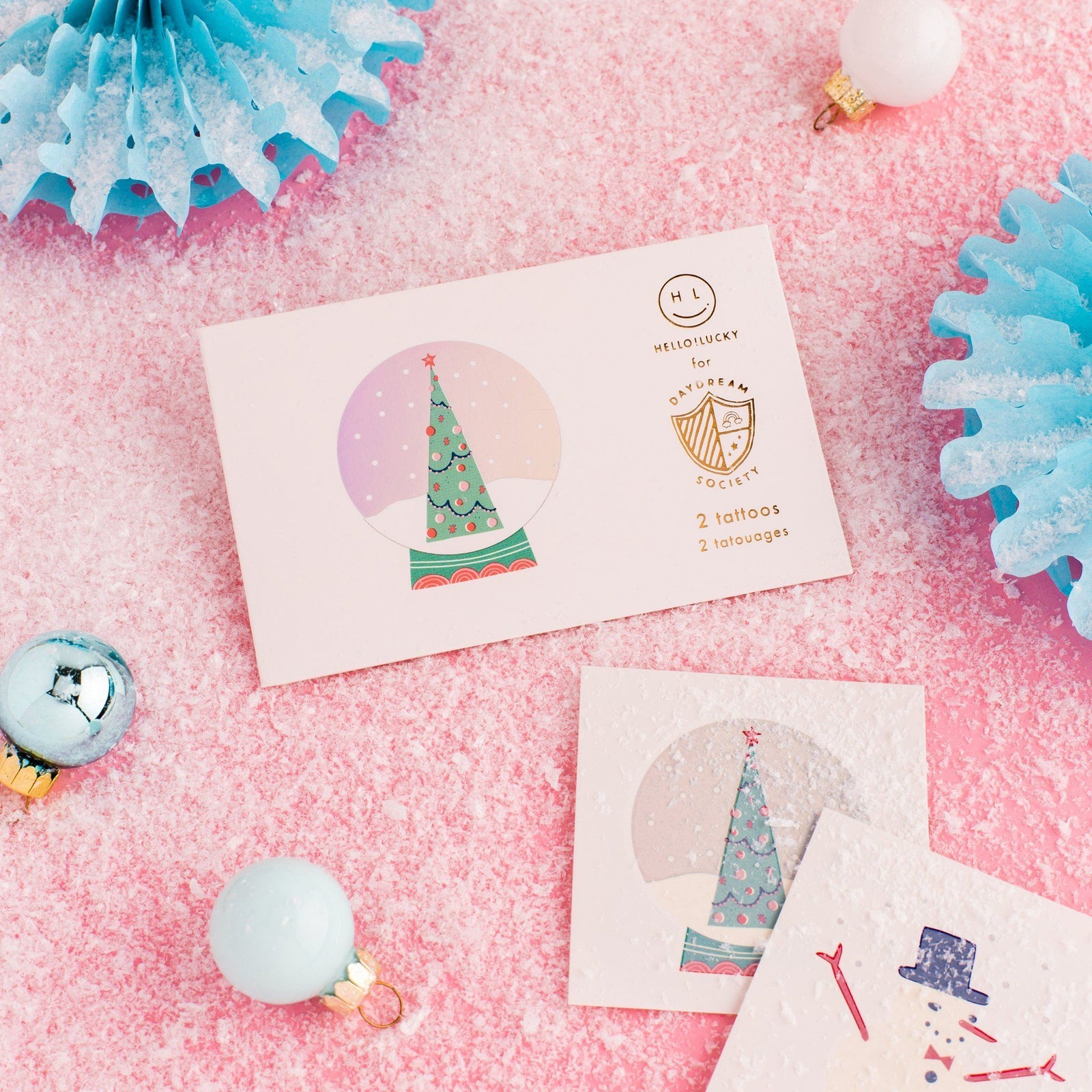 Snow Day Temporary Tattoos, Daydream Society