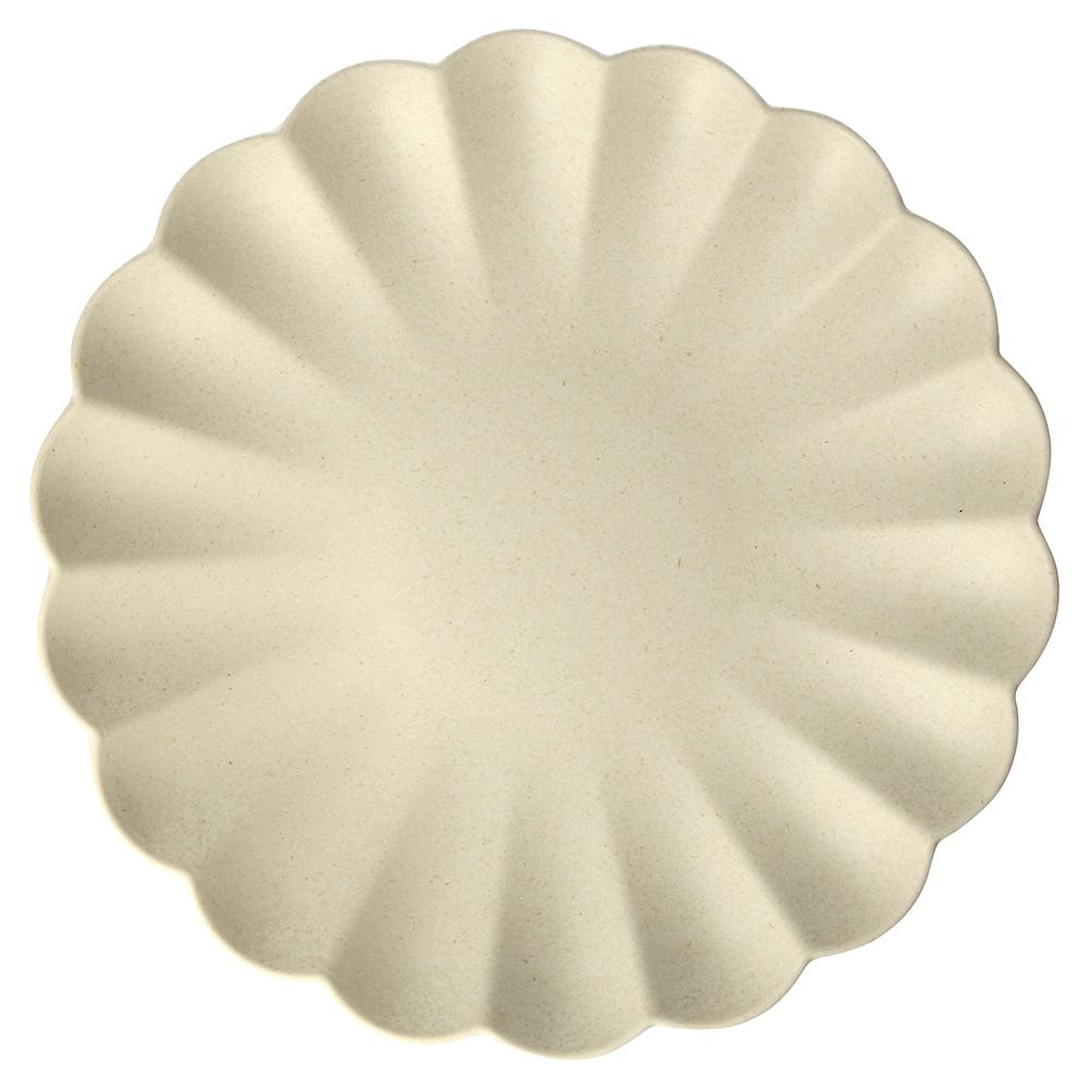 Reusable Bamboo Fiber Mixed Plate Set, Large