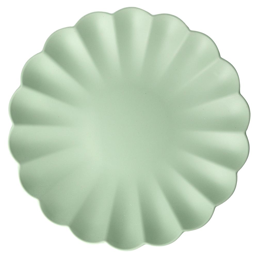 Reusable Bamboo Fiber Mixed Plate Set, Large