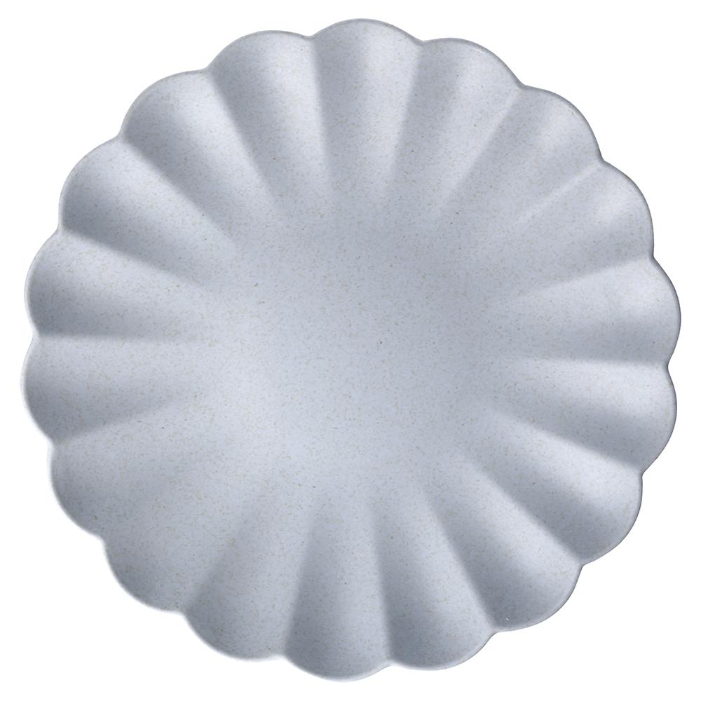 Reusable Bamboo Fiber Mixed Plate Set, Large
