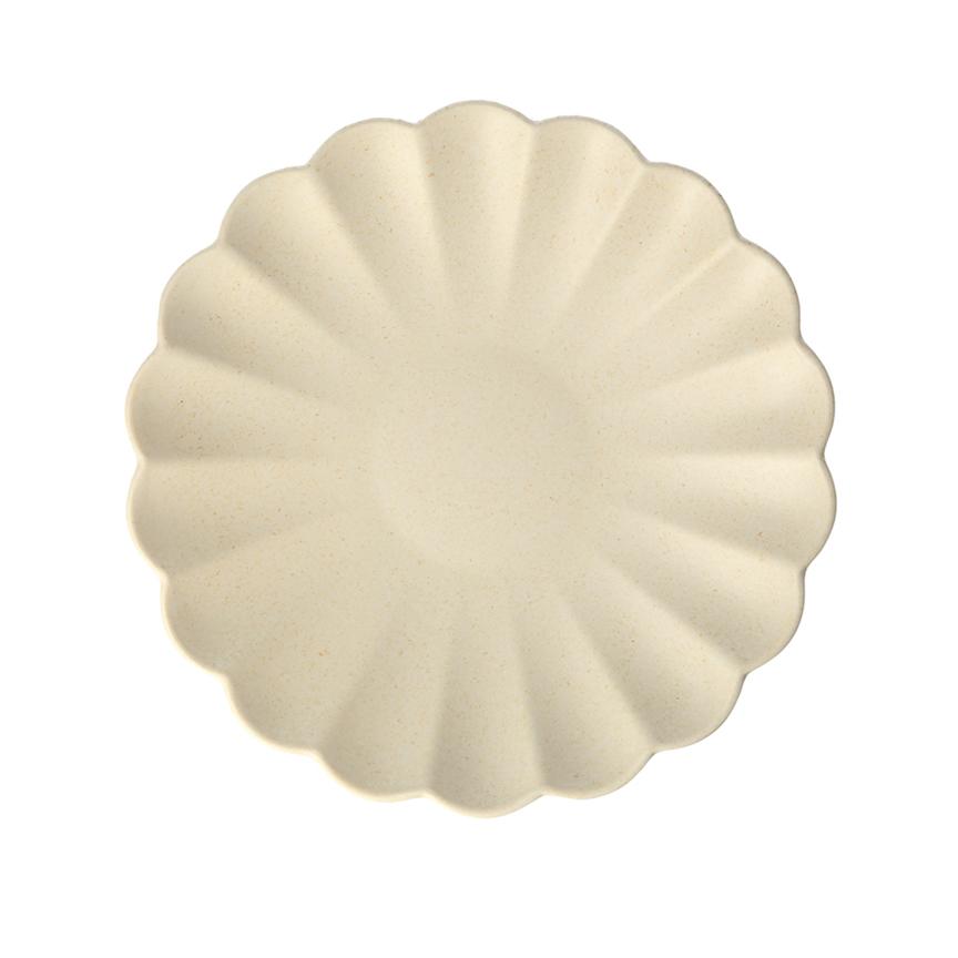 Reusable Bamboo Fiber Mixed Plate Set, Small