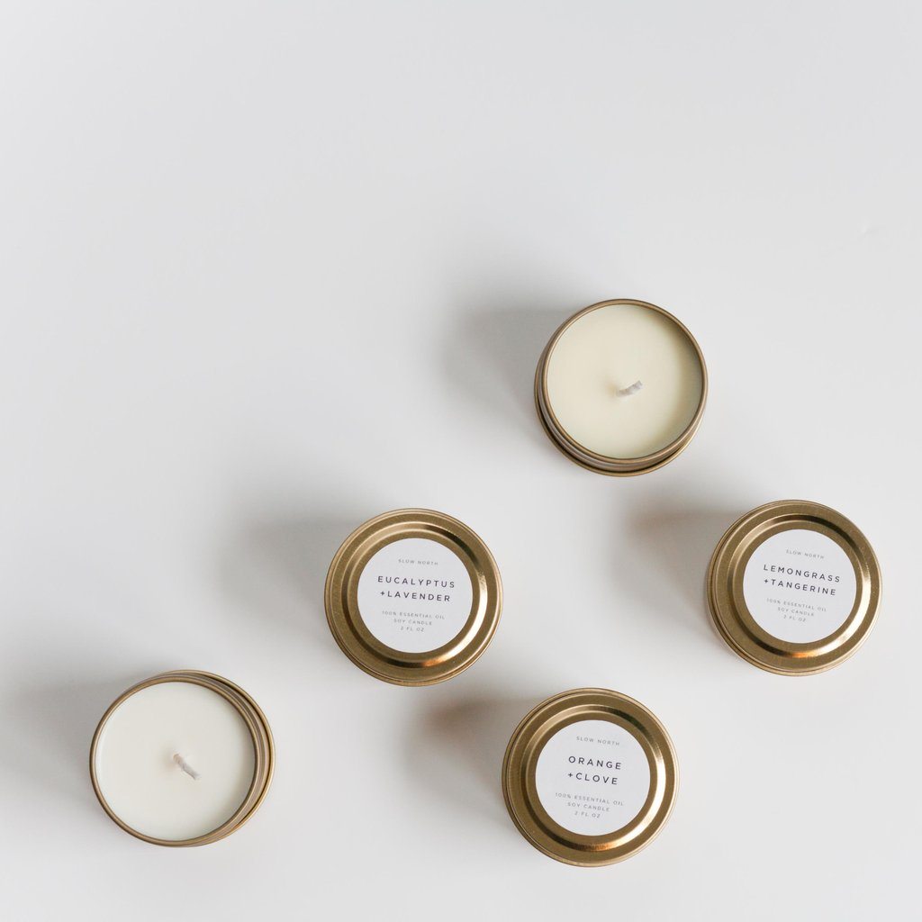 Travel Tin Mini Candles