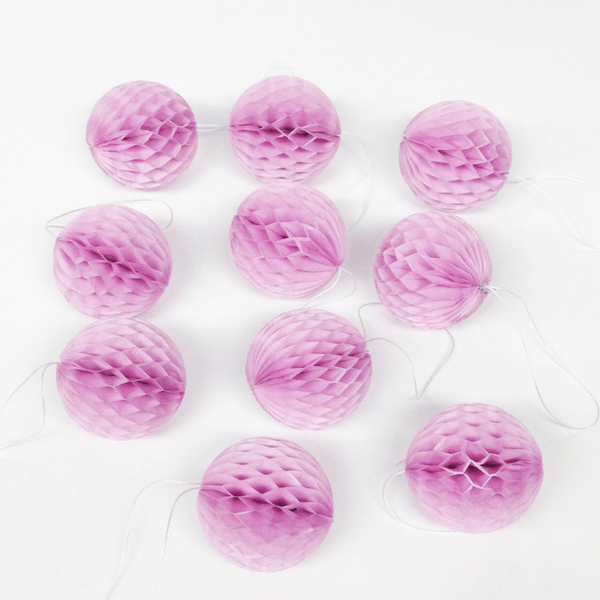1" Itty Bitty Honeycomb Balls - 23 Color Options