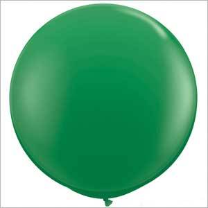 36" Round Balloon: Grass Green available at Shopsweetluluss