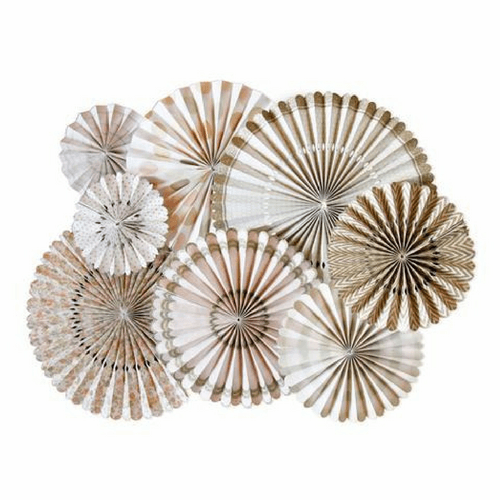 pastel rosettes 