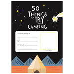 Adventure Journal: 50 Things to Try Camping