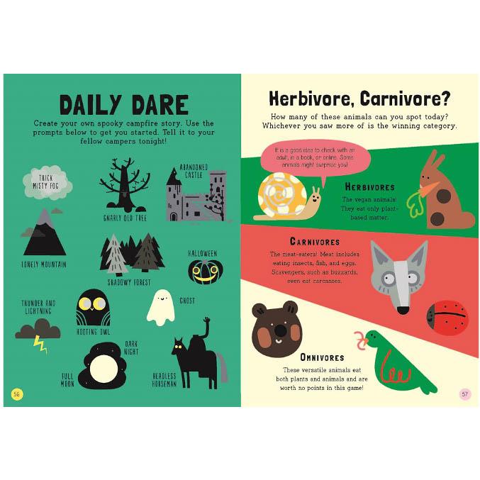 Adventure Journal: 50 Things to Try Camping