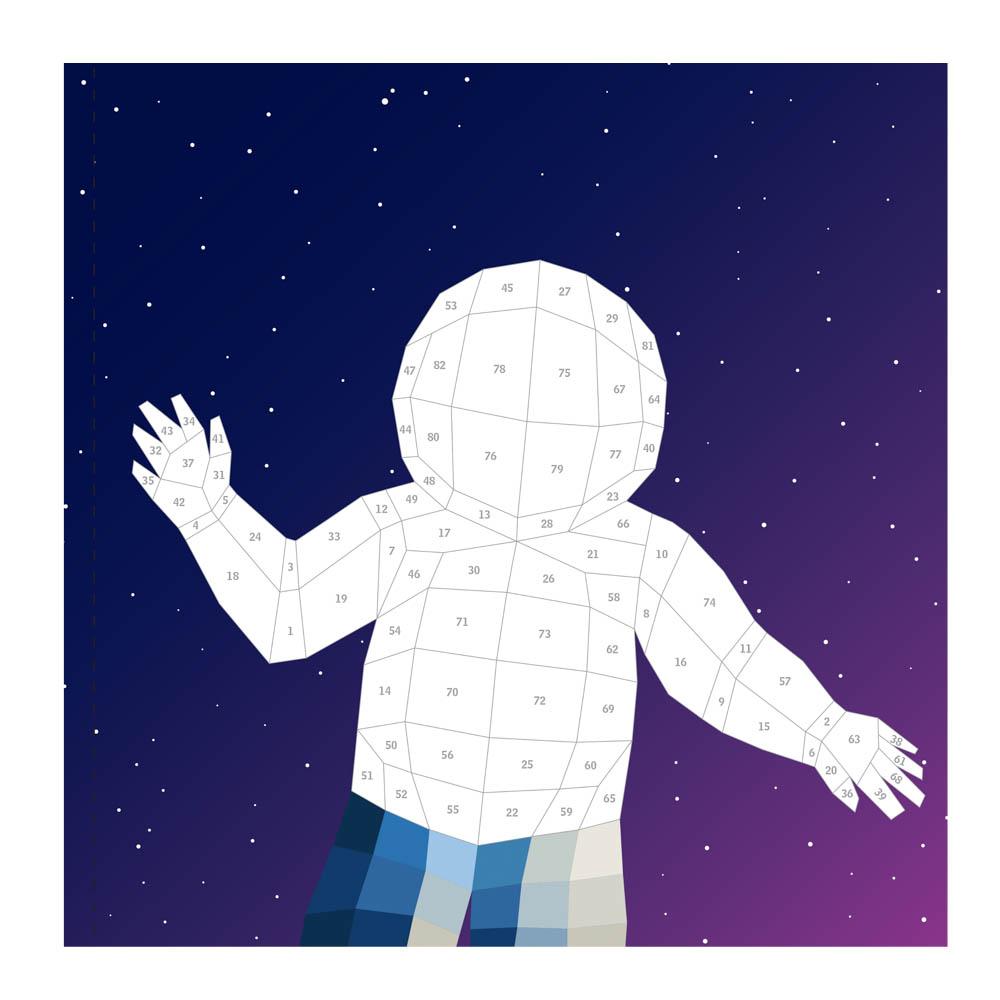 Paint by Sticker Kids: Outer Space