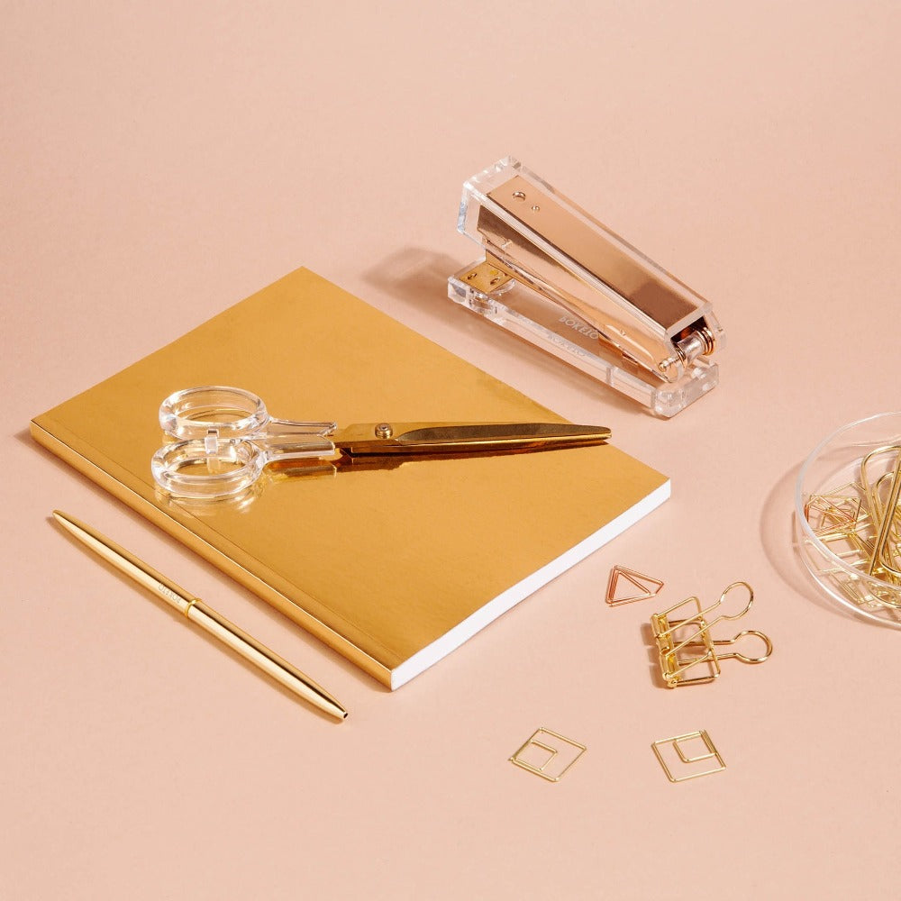 Acrylic Scissors in Gold, Shopsweetluluss