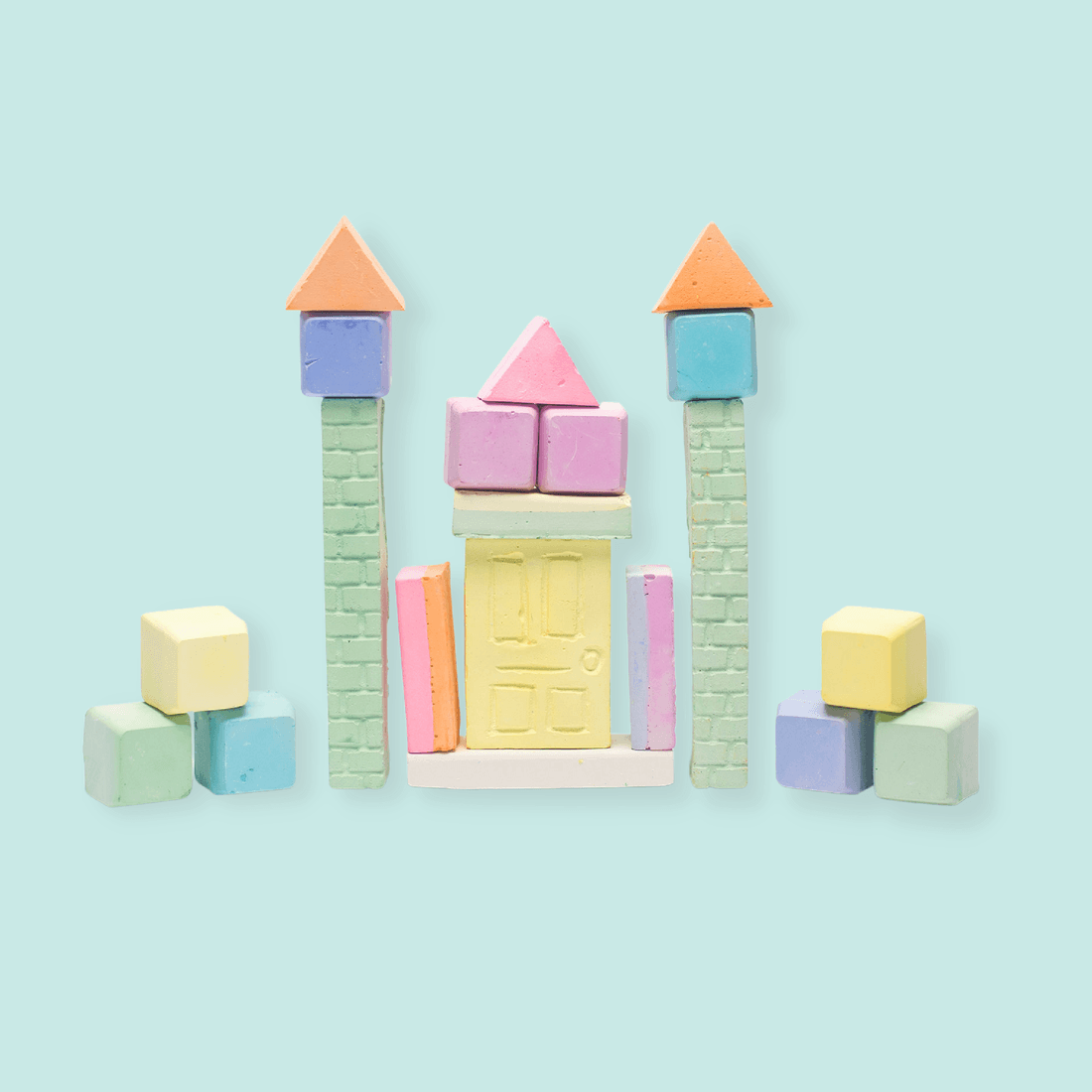 Castle Chalk Set