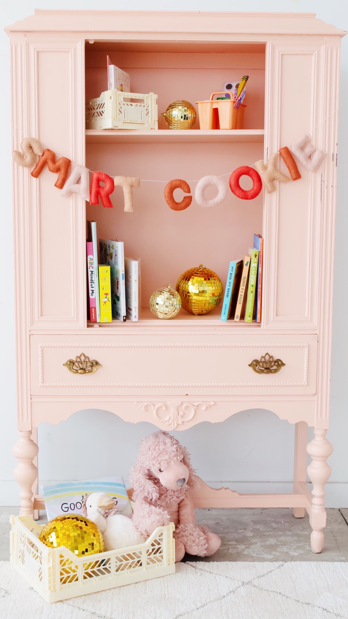 Smart Cookie Wool Felt Garland