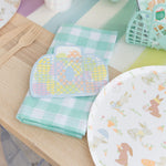 Bunnies In The Garden Large Napkins