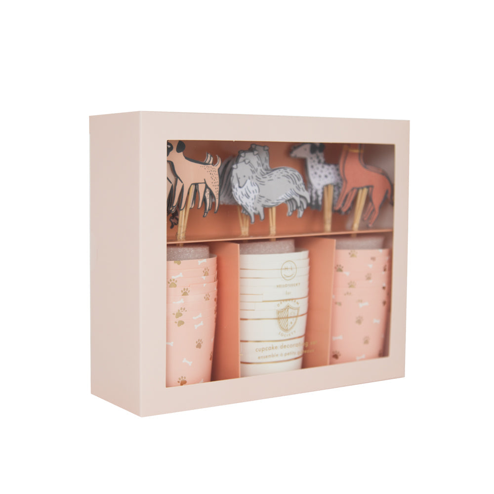 Bow Wow Cupcake Decorating Set, Daydream Society