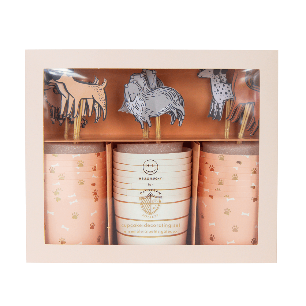 Bow Wow Cupcake Decorating Set, Daydream Society