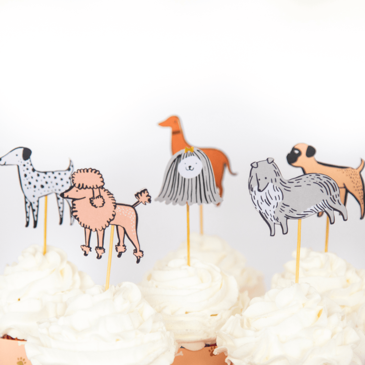 Bow Wow Cupcake Decorating Set, Daydream Society