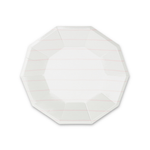 Blush Frenchie Striped Small Plates from Daydream Society