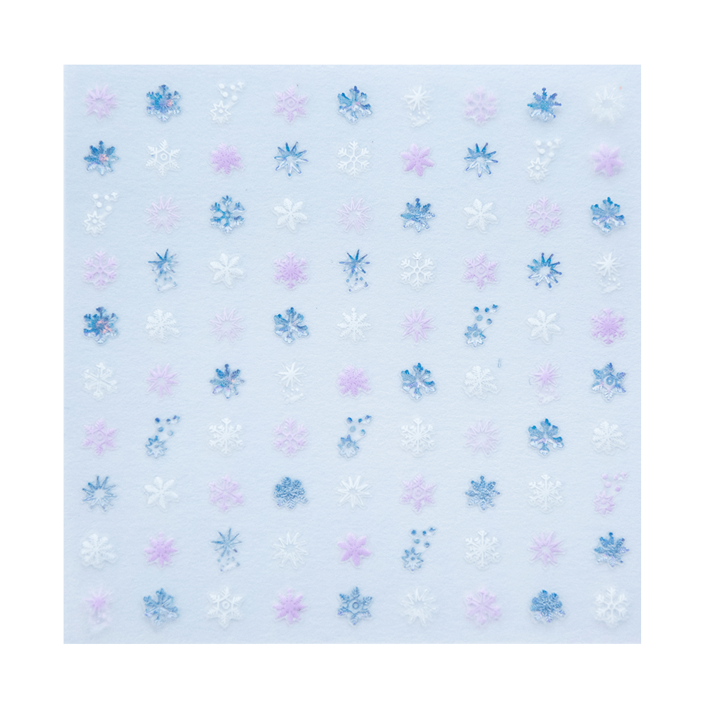 Frosted Nail Stickers