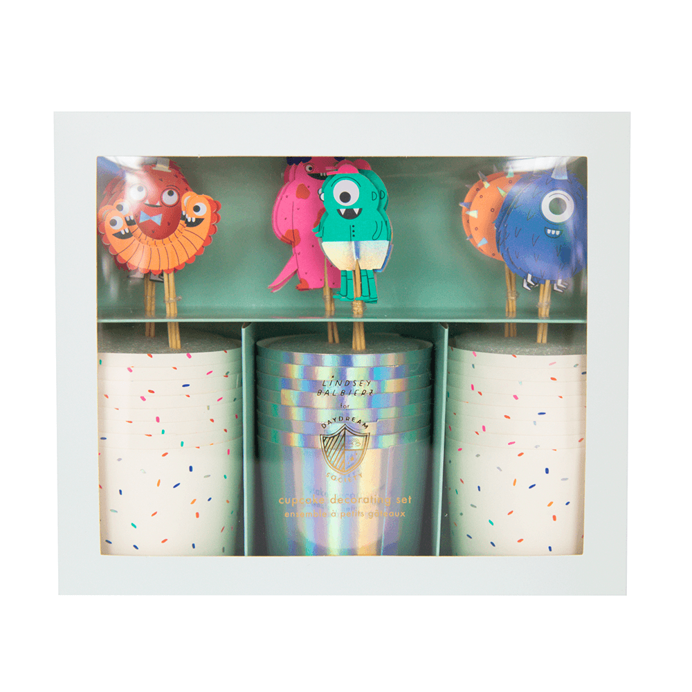 Little Monsters Cupcake Decorating Set, Daydream Society