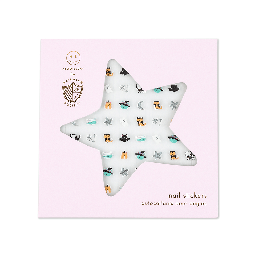 Meowloween Nail Stickers, Shopsweetluluss