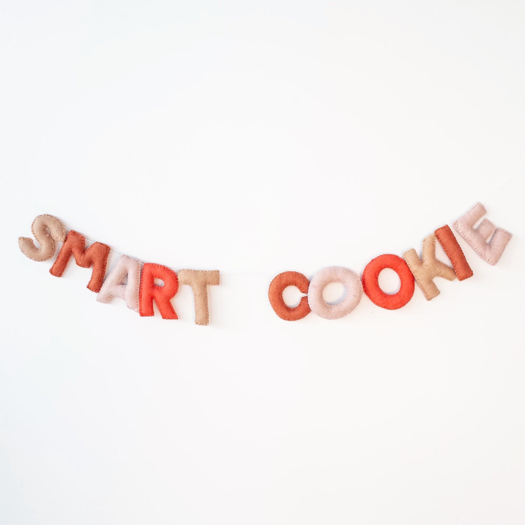 Smart Cookie Wool Felt Garland