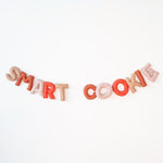 Smart Cookie Wool Felt Garland