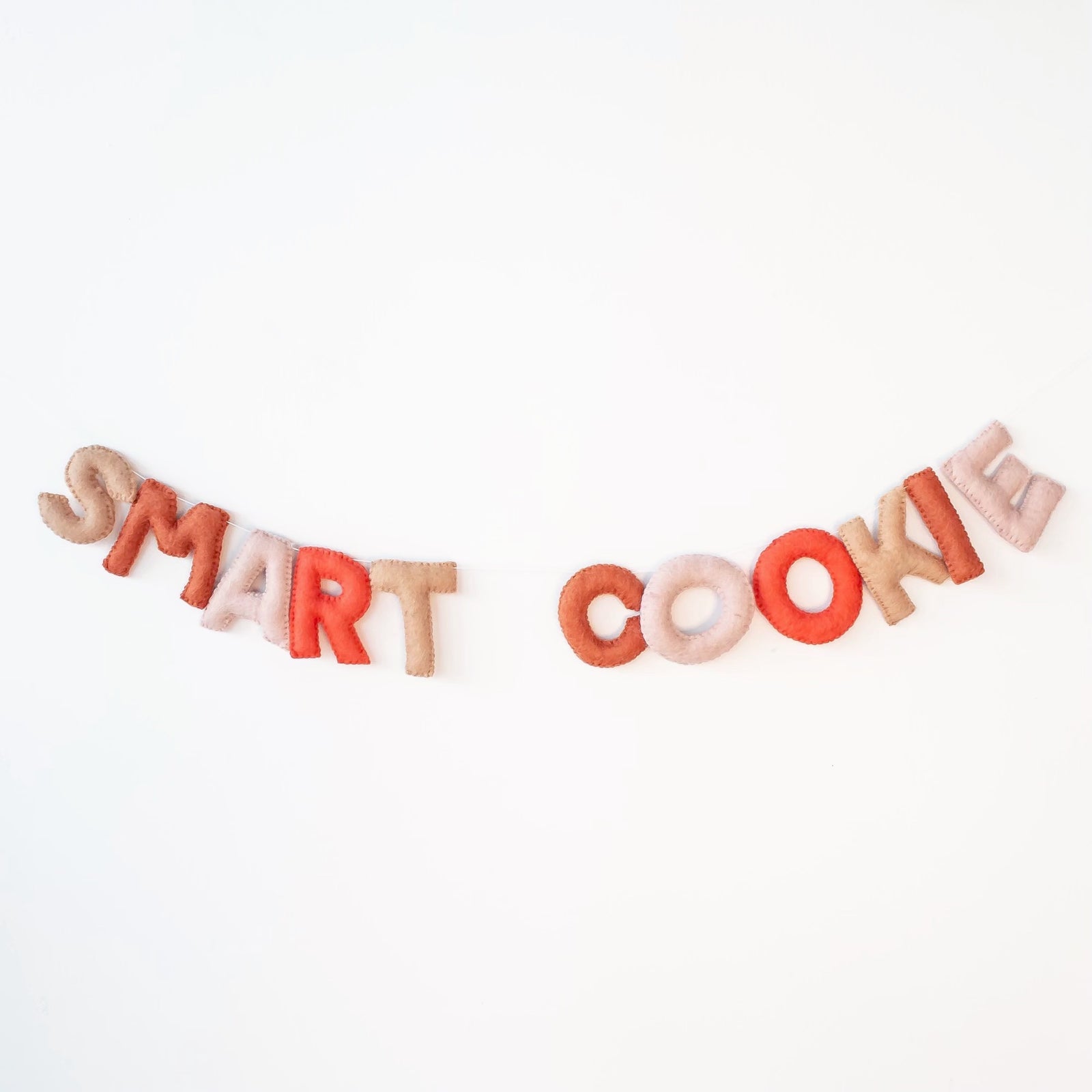 Smart Cookie Wool Felt Garland