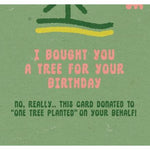 Favorite Hippie Birthday Card