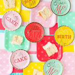 My Mind's Eye Polka Dot Plate Set