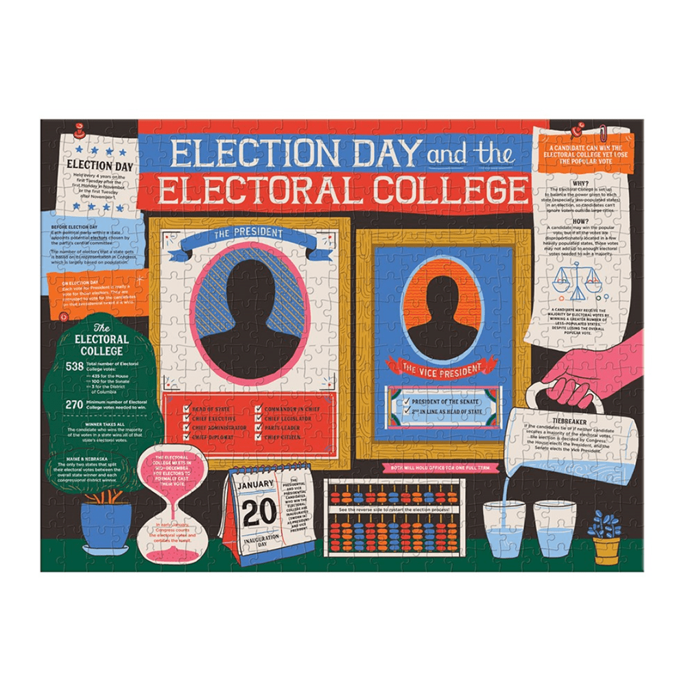 How to Become President of the United States 2-in-1 Puzzle, Shopsweetluluss