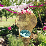 Tissue Streamer Garland, Carnation Pink available at Shopsweetluluss