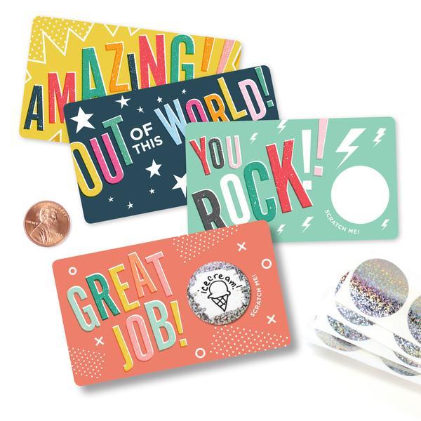 Scratch-off Reward Cards