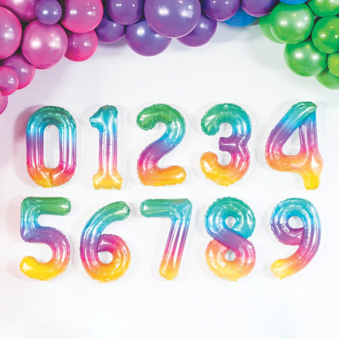 16" Jelli Multicolor Balloon, Air Fill Only