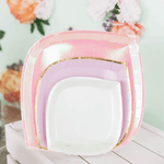Posh Mint to Be Plates - 3 Size Options