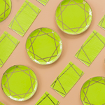 Chartreuse Enchanté Dinner Plates from Jollity & Co