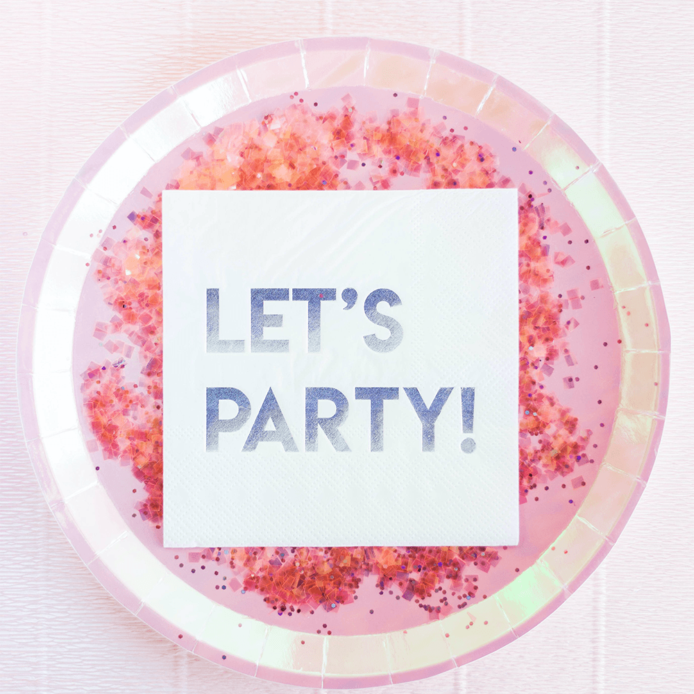 Posh Just Peachy Round Dessert Plates from Jollity & Co