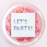 Posh Just Peachy Round Dessert Plates from Jollity & Co