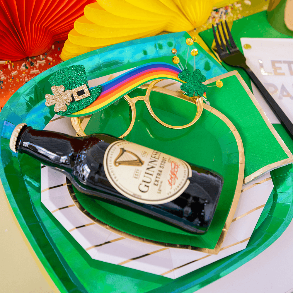 Posh Emerald City Charger Plates from Jollity & Co