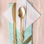 Posh Guest Napkin Chill Out with Pretty in Pink Cocktail Napkins