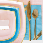 Posh Napkin Blue My Mind from Jollity & Co