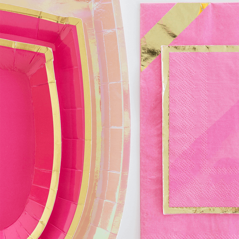 Posh Guest Napkins, Pinky Pie from Jollity & Co
