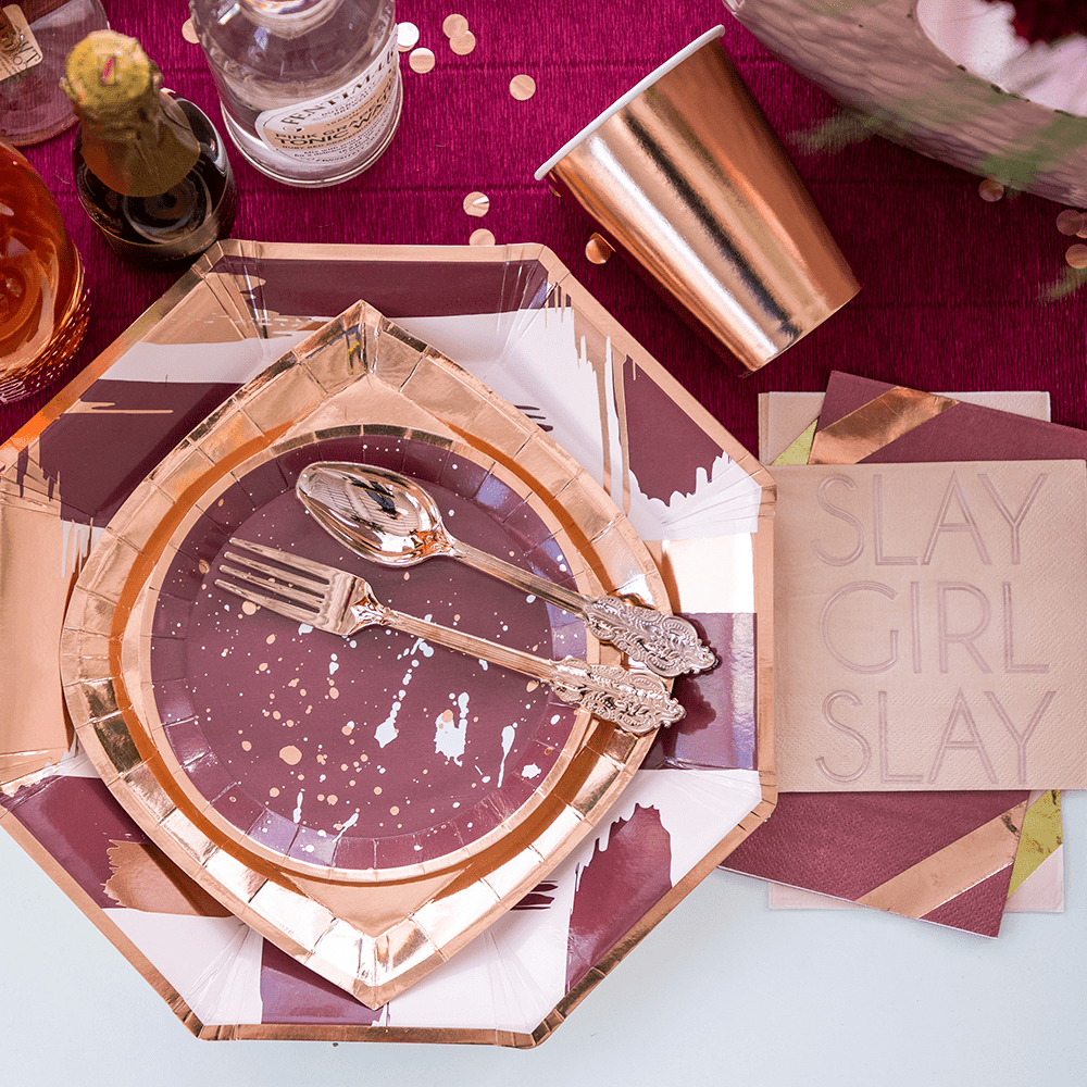 "Slay Girl Slay" cocktail napkins from Jollity & Co